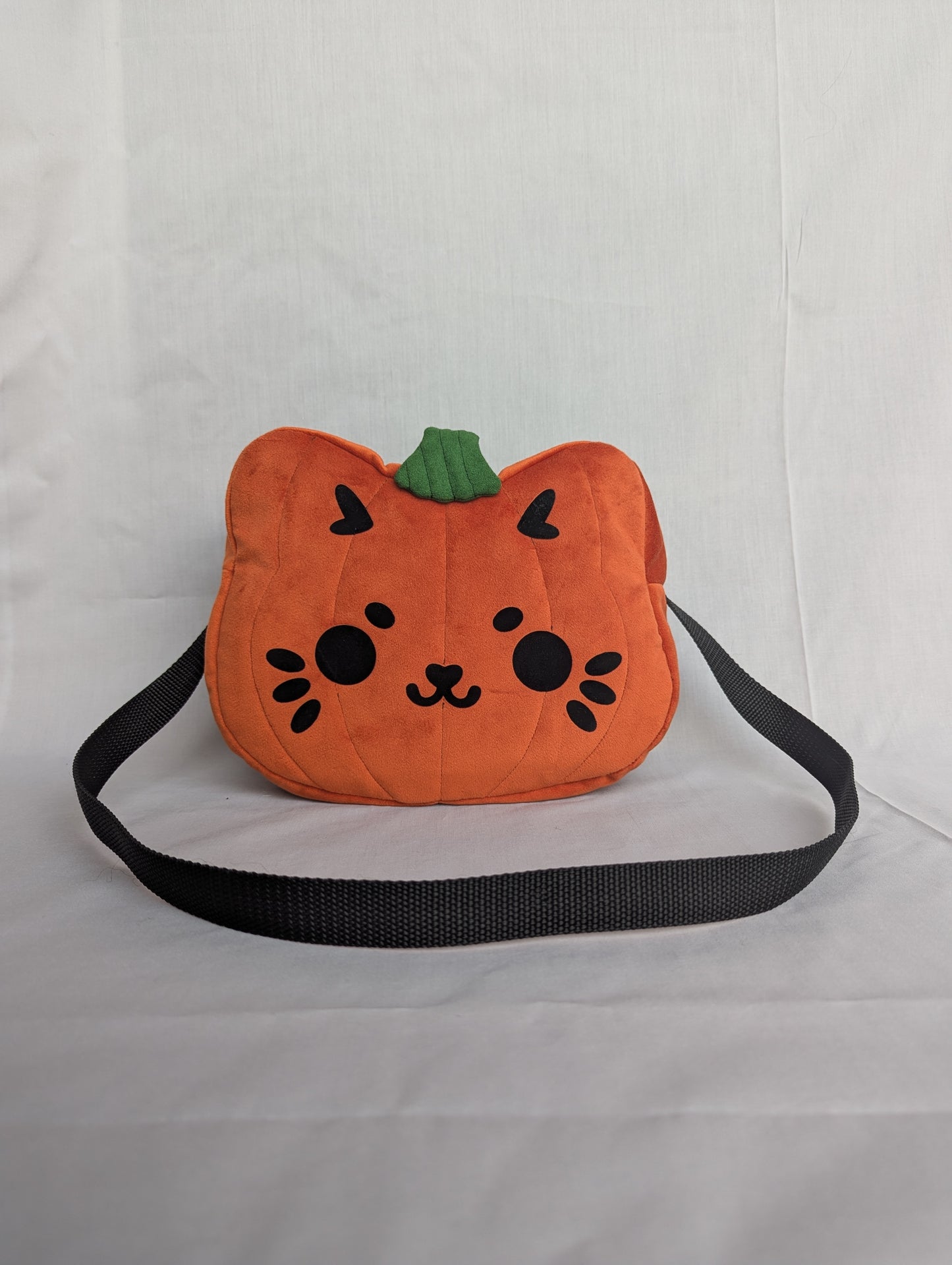 Cat Jack-o'-lantern bag